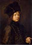 Paudiss Christopher Portrait of a Young Man in a Fur Hat  - Hermitage